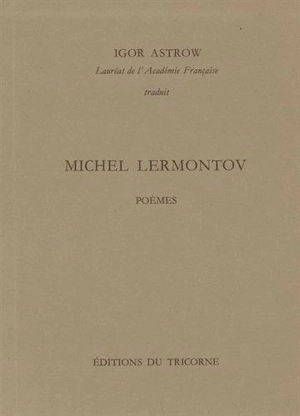 Poèmes - Mikhaïl Iourievitch Lermontov