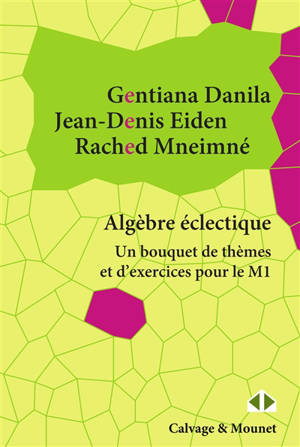 Algèbre éclectique : un bouquet de thèmes et d'exercices pour le M1 - Gentiana Danila