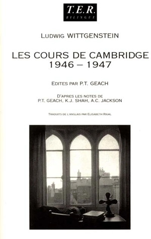 Cours sur la philosophie de la psychologie : Cambridge 1946-1947 - Ludwig Wittgenstein