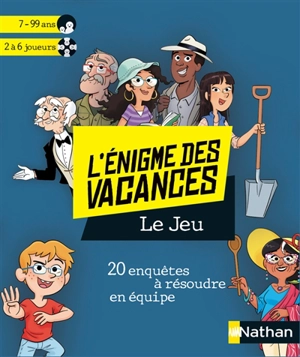 Enigme des vacances : le jeu : 20 enquêtes à résoudre en équipe - Les Fées hilares