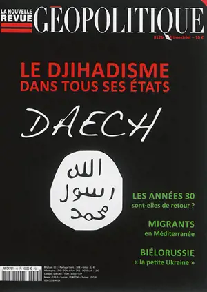 Nouvelle revue géopolitique, n° 126. Le djihadisme dans tous ses états