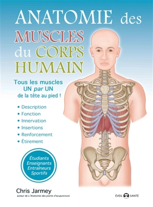 Anatomie des muscles du corps humain : tous les muscles un par un de la tête au pied ! - Chris Jarmey