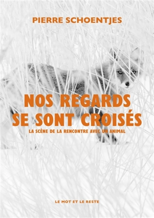 Nos regards se sont croisés : la scène de la rencontre avec un animal - Pierre Schoentjes