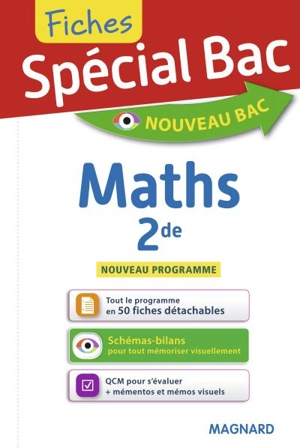 Maths 2de : nouveau programme, nouveau bac - Fabrice Fortain