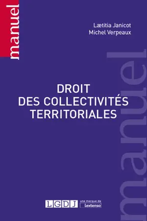 Droit des collectivités territoriales - Michel Verpeaux