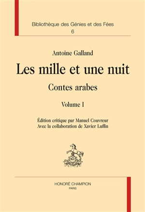 Les mille et une nuit : contes arabes