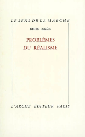 Problèmes du réalisme - György Lukacs