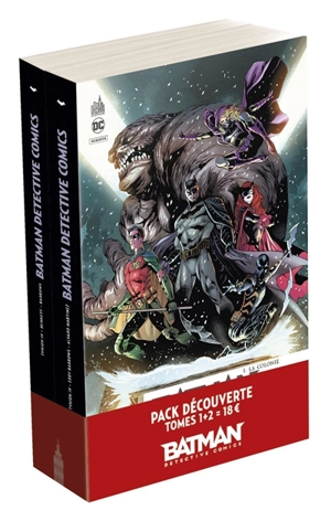 Pack découverte Batman detective comics T1 + T2 offert - James Tynion