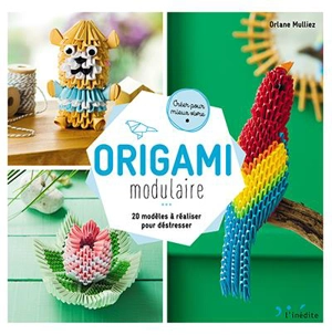 Origami modulaire : 20 modèles à réaliser pour déstresser - Orlane Mulliez