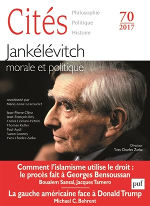Cités, n° 70. Jankélévitch : morale et politique