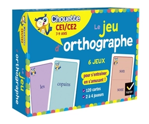 Le jeu d'orthographe : 6 jeux pour s'entraîner en s'amusant ! : CE1, CE2, 7-9 ans - Stéphanie Grison