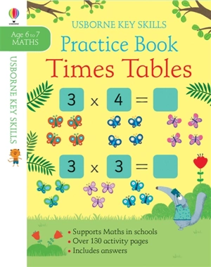 Times Tables Practice Book : Age 6 to 7 Maths - Rosamund Smith