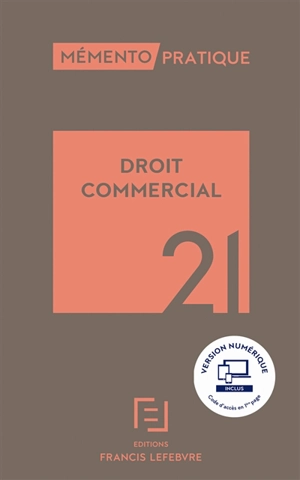 Droit commercial : 2021 - Barthélémy Mercadal