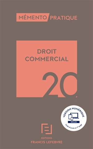 Droit commercial : 2020 - Barthélémy Mercadal