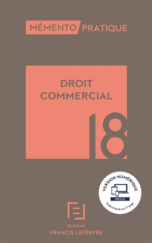 Droit commercial : 2018 - Barthélémy Mercadal