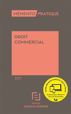 Droit commercial : 2017 - Barthélémy Mercadal