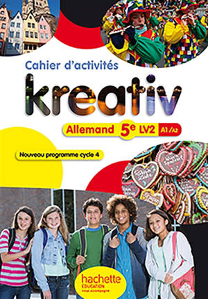 Kreativ, allemand 5e LV2 A1-A2 : cahier d'activités - Katrin Goldmann