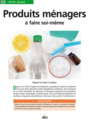 Produits ménagers : à faire soi-même - Cécile Decroix-Laporte