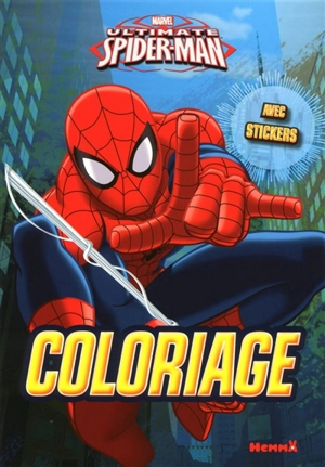 Ultimate Spider-Man : coloriage avec stickers - Marvel enterprises