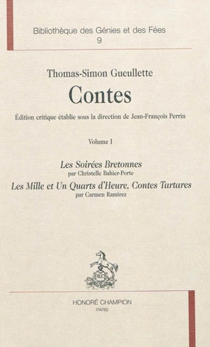 Contes - Thomas-Simon Gueullette