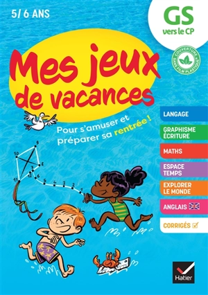 Mes jeux de vacances GS vers le CP, 5-6 ans - Florence Doutremepuich