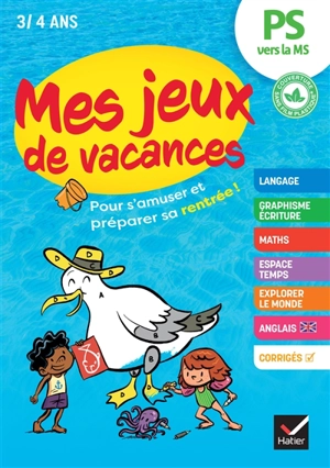 Mes jeux de vacances PS vers la MS, 3-4 ans - Florence Doutremepuich