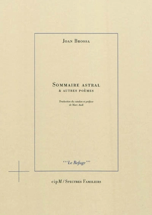 Sommaire astral : & autres poèmes - Joan Brossa