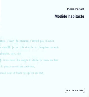 Modèle habitacle - Pierre Parlant