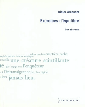 Exercices d'équilibre - Didier Arnaudet