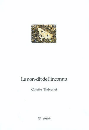 Le non-dit de l'inconnu - Colette Thévenet