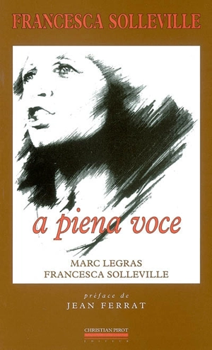 Francesca Solleville : a piana voce - Francesca Solleville