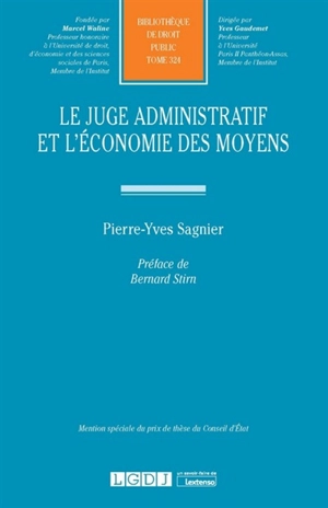 Le juge administratif et l'économie des moyens - Pierre-Yves Sagnier