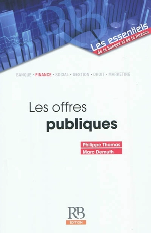 Les offres publiques - Marc Demuth