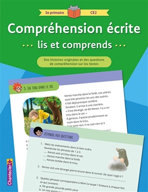 Compréhension écrite, lis et comprends : 3e primaire, CE2 : des histoires originales et des questions de compréhension sur les textes - Carine Aerts