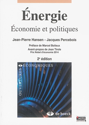 Energie : économie et politiques - Jean-Pierre Hansen