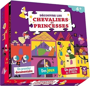 Découvre les chevaliers et princesses - Aurélie Desfour