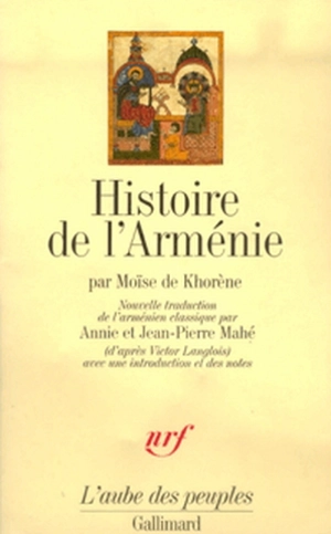 Histoire de l'Arménie - Moïse de Khorène