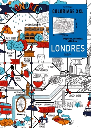 Londres : coloriage XXL - Catherine Pioli