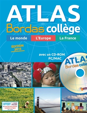 Atlas Bordas collège - Michel Mouton-Barrère