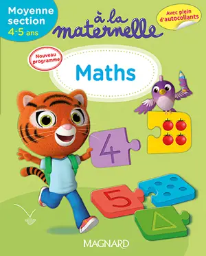 A la maternelle, maths, moyenne section, 4-5 ans : nouveau programme - Georges Besnard