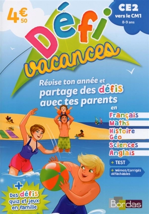 Défivacances CE2 vers CM1, 8-9 ans - Francine Martineau