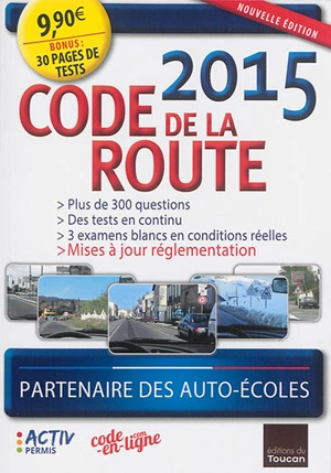 Code de la route 2015 - Activ permis