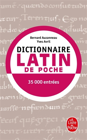 Dictionnaire latin de poche : latin-français - Bernard Auzanneau