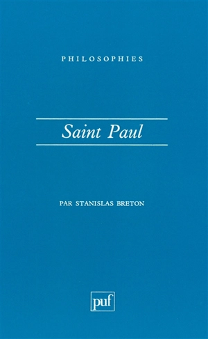 Saint Paul - Stanislas Breton