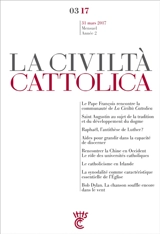 Civiltà cattolica (La), n° 3 (2017)