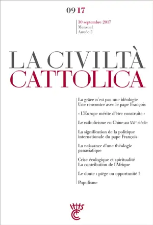 Civiltà cattolica (La), n° 9 (2017)