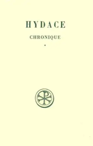 Chronique. Vol. 1. Introduction, texte critique et traduction - Hydace
