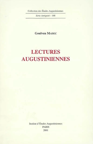 Lectures augustiniennes - Goulven Madec