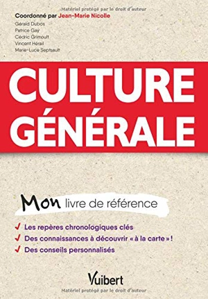 Culture générale : mon livre de référence
