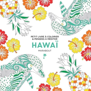 Hawaï : petit livre à colorier & pensées à méditer - Shutterstock